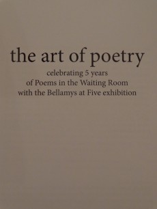 the art of poetry inside cover